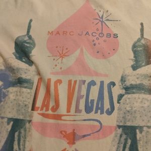 Marc Jacobs Las Vegas Vintage Graphic T-shirt
